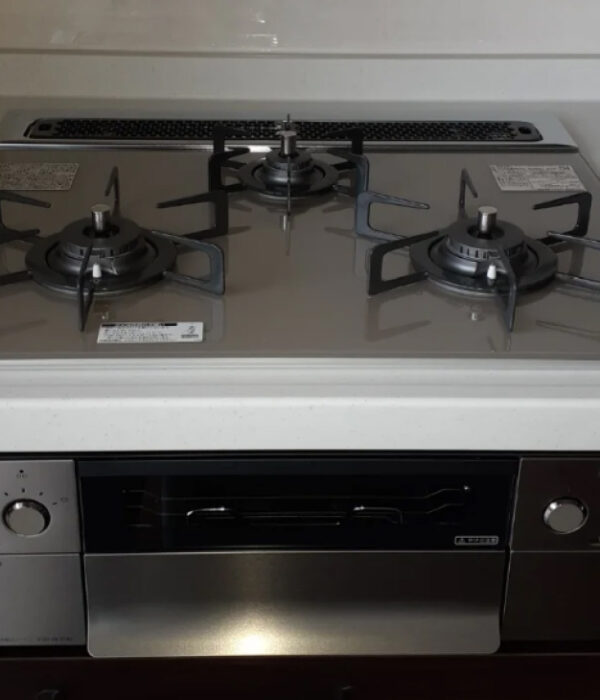 ガスコンロ設置工事