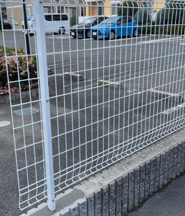 駐車場フェンス改修工事