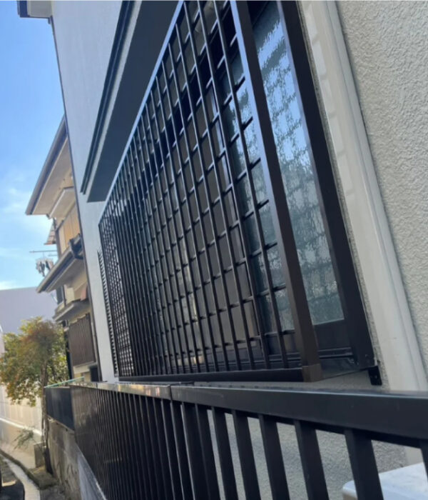 後付け面格子取付