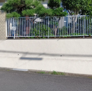 塀の塗装工事